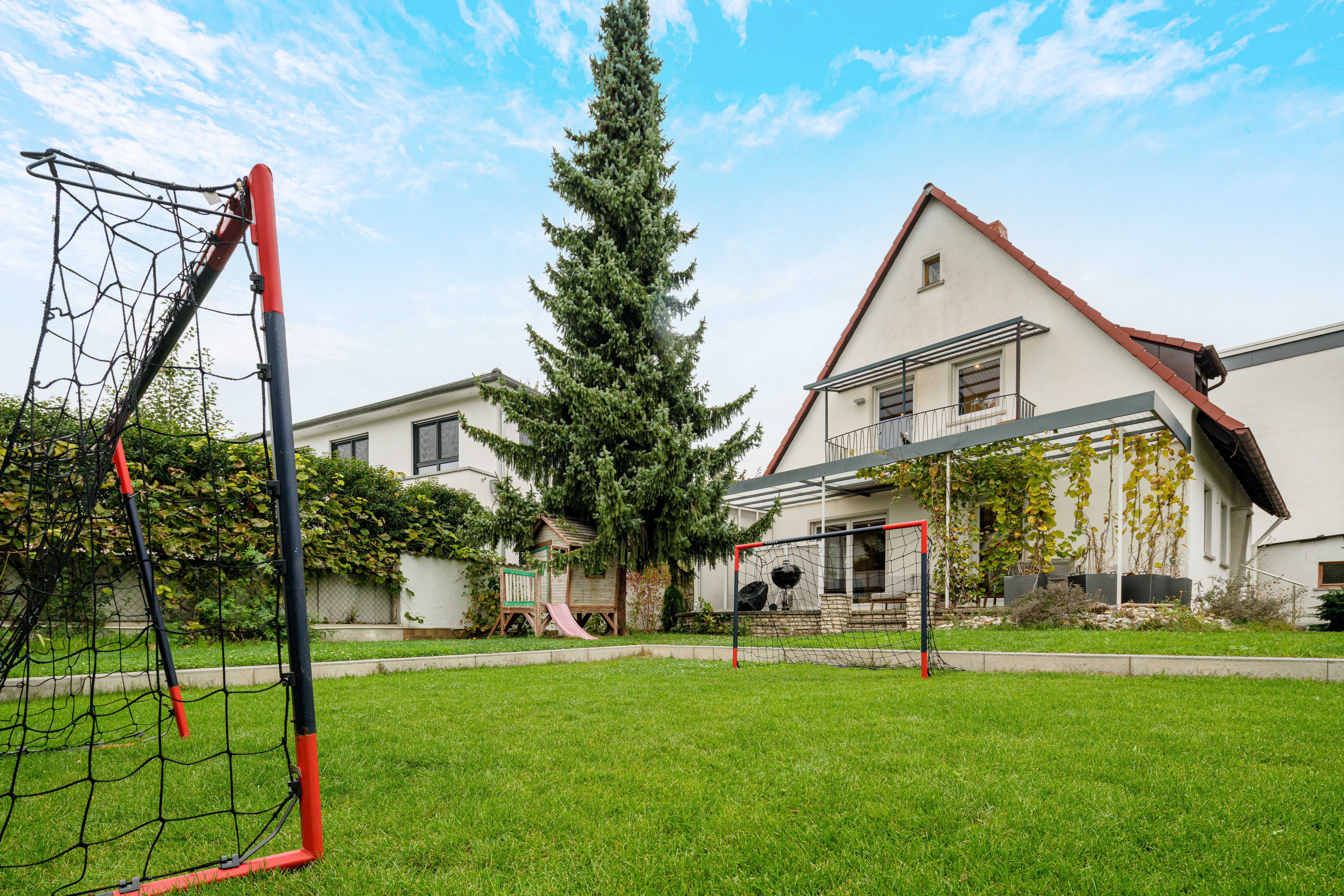 Außenansicht Ferienhaus Hatzels Häuschen